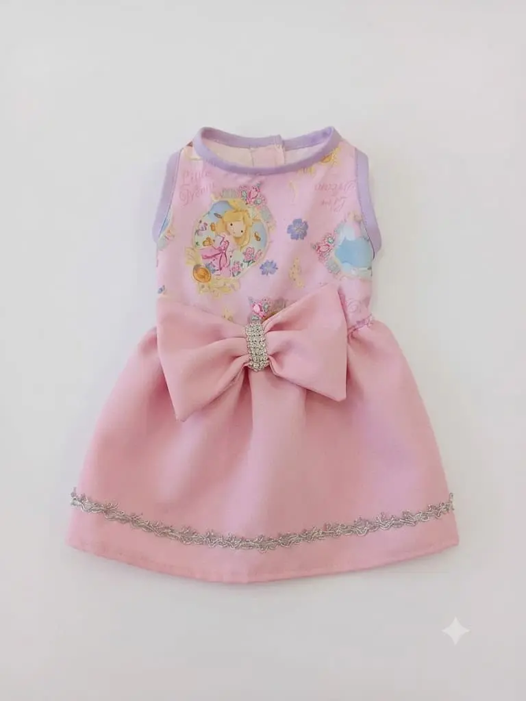Vestido de princesa encantador para mascotas elegantes